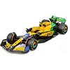 Burago F1 McLAREN MCL38 2024 MONACO GP Livrea Senna 30th anniversario - Formula 1 - LANDO NORRIS 4 - Scala 1:43 12cm - Bburago 18-38214-N