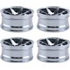 Eurowagens Parti Per Auto RC Per Cerchione Per RC 110 OnRoad 1052 Drift TE37 Grigio