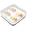 Hoppipola 12 esche per mosche a uova, colori misti con coda fluorescente, per trota, salmone, persico realistico, design a uovo di pesce, 6,5 cm (B)