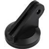 Feegow Supporto per computer da bici per dispositivi Garmin leggero | Interfaccia a quarto di giro, blocco sicuro, adatto per dispositivi Garmin, materiale ABS nero, facile da installare