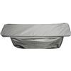 SunsoilGiant Borsa sotto Sedile Pieghevole Impermeabile, Borsa per Gommone con Sedile Imbottito, Spazioso, Pesca, Grigio, 75CM