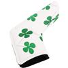 Domary Embroidery Club Head Cover Thick Plush L Shaped Putter Protector