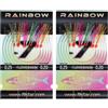 PRO FILSTAR Sabiki Krinkle Flash Rainbow Mix Set 2x10 ami da pesca N7 | Dia 0,25 mm, per pesca in mare, esca per sgombro e aringa, esca per sgombro, pesce persico e aringhe