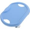 Angoily Ruota Addominale Scorrevole con Ginocchiera, Doppio Cuscinetto, | Piastra da Allenamento per Casa, Ruote in Gomma Antiscivolo, Riduce Stress Articolare, Blu