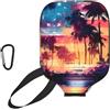 Generic Copri Paddle pickleball Racchetta Usa Tree pickleball Paddle Cover | Impermeabile con cerniera pickleball Covers Per sport L'uso Esterno Fits Most Rackets