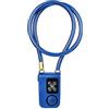 AKLOSIPY Y787 Blocco di allarme ITh Lucchetto a catena per Bike Gate e funzione di allarme Siamo in grado di allarmare immediatamente Wkayak Blocco allarme bici Blocco cavo con allarme 120db Blocco digitale