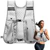 Generisch Gilet con supporto per telefono, giubbotto d'acqua fluido per idratazione | Gilet da allenamento traspirante per escursioni, ciclismo, attività all'aperto e allenamento