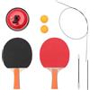 Abaodam Allenatore di Tennis da Tavolo Base a Ventosa Rossa | Posizione Fissa, Uso Fitness in Casa, Struttura Semplice e Pratica, per Ragazzi