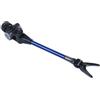 COLLBATH Supporto Rapido Canna Antiscivolo Pesca per Smontaggio | Acciaio Inossidabile, Regolazione Monopezzo, Colore Blu, Accessorio da Pesca per Barca e Carpfishing