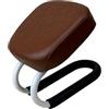 Wenoup Sgabello da Meditazione da Meditazione Sedia da Preghiera Seduta Ergonomica Regolabile Struttura in Metallo PU Base Stabile Comoda Adatto per Do