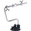 Generic Alluminio Lenza Spooler con Ventosa, Argento | 12 cm x 15 cm, tensione a molla, design compatto, si monta su superfici piane e lisce