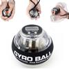 Generic Esercitatore per polso Gyro Ball, Power Gyro Ball con avvio automatico | Rinforzo dell'avambraccio con contatore LED,allenatore per presa della mano,Power Ball per il polso per il recupero