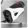 Flagfront Telemetro da golf 1300 Y con interruttore pendenza, ricaricabile, tascabile | Magnete aggiornato | Ingrandimento 6X | LCD HD | Blocco bandiera con vibrazione | Y/M/F