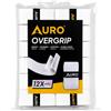 Auro System Auro Overgrip® Extra - Overgrip Bianchi Super Adesivi per Padel, Tennis e Pickleball | Confezione da 3, 12 e 60 unità - Comfort al Tatto, Massimo del Sudore, Spessore 65 mm e Lunghezza 120 cm