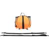 HAKIDZEL Zaino Basket Portatile Oxford Nero per Scuola Sport | Capienza Ampia, Sacca per Pallone e Accessori, Uso per Basket e Pallavolo, Stile Pratico