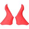 Jazuaiao 1 paio di protezioni per leve del freno per bici, colore: rosso | Copertura colorata del cappuccio per le bici da strada della copertura del freno, le biciclette dei siliconi del freno del