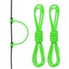PATIKIL 2 Confezioni Arco D Loop Corda 2 FT per Arco Composito Verde | Materiale di Rilascio Stringa Nock Filo Anello di Fibbia
