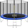 FP-TECH TRAMPOLINO ELASTICO DA GIARDINO TAPPETO ELASTICO ESTERNO SPORT RETE (427cm - 14FT)