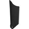 Abaodam Pettine per Cera da Surf Trapezoidale in ABS Nero per Skimboard | Texture Effetto Carbonio, Raschiatura Uniforme della Cera, Accessorio per Tavole da Surf e Skimboard