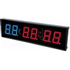 SENECESLI Timer da Palestra Ampio Display LED da 15,75 Pollici con | Timer per Intervalli di Allenamento con Cronometro per il Conto Alla Rovescia, Programmi Preimpostati, Montaggio a Parete e