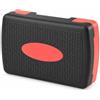 harayaa Fitness Piattaforma Step Aerobica Pedana Allenamento Fitness Base Esercizi Costruzione Robusta in PP Superficie Antiscivolo Altezza Regolabile Facile, Nero, Rosso, 45x29.5x10cm (Piccolo)