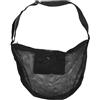 TOYANDONA Borsa Tracolla per Palloni Singoli in Rete, Nera | Cinghia Regolabile, Resistente All'usura, per Palestre e Stadi, Adatta a Basket e Sfere Simili
