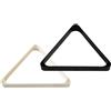 HOMOCONO 2 Pezzi Triangolo per Biliardo da Tavolo, Robusto ABS