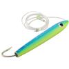 Hoppipola Esche in legno di cedro per tonno, 15,5 cm, a forma di penna, per la pesca a traino di pesci predatori come Marlin e Wahoo (blu)