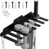 Generico Gym Bar Wall Rack, Heavy Duty Barbell Hanger, 8 Hook Wall Mount Storage | Gym Bar Wall Rack, Heavy Duty Barbell Hanger, 8 Hook Storage Organizer, Wall Mount Weight Bar Holder, Space Saving Home Gym