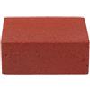 Operitacx Blocco Abrasivo da Sci e Snowboard in Gomma Rossa 60 Grit