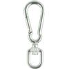 NEIQIUWING Gancio a sgancio rapido in acciaio inox, girevole a 360°, 9,5 x 3 cm | Il gancio girevole a 360° in acciaio inox consente un allineamento preciso e sicuro dell'attrezzatura subacquea in pochi