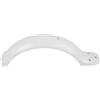 SAFIGLE Parafango Posteriore Bianco per Scooter Elettrico in Plastica | Supporto Robusto senza Sbavature, Uso Semplice, per Accessori Scooter Elettrico, Lunga Durata