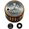Hoppipola Pulsante del freno meccanico con rumore interno per bobina da baitcast 3, 3,5, 4, P5 (nero-oro)