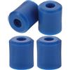 INOOMP 4 Pezzi Appendi Snowboard Verticale da Parete Gancio in Gomma Blu