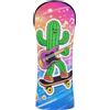 voucong Dancing Cactus Rainbow Golf Cover in pelle PU con etichette intercambiabili No. Progettato per adattarsi a tutti i legni e conducenti