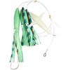 Hoppipola Teaser-Rigged Feather Luder per Big Game Fishing, adatto per calamari, tonno, margherita, pesca a traino in acqua salata (C3)