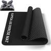 Gadpiparty Tappeto Ammortizzante per Tapis da Camminata Antiscivolo Nero | Riduce Vibrazioni e Rumore, Protegge Pavimento e Macchina, Uso Domestico o Ufficio, Materiale PU Espanso
