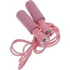 Zerodeko Corda per Saltare Fitness Regolabile, Salto Sportivo, Rosa | Impugnatura Ergonomica Confortevole, Schiuma e Pvc, Portatile, per Allenamento Indoor e Outdoor