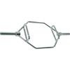 SUBLXPoten Barra Esagonale Barra for sollevamento pesi | Bilanciere Palestra Fitness Lega di Acciaio Cromato
