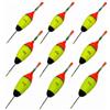 Kirunvia Kit 9 Galleggianti da Pesca Luminosi Eva 10g 20g 30g per Trota e Carpa