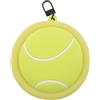 MINAOLULUS Portafoglio Tennis in Silicone con Zip, Mini Borsa per Accessori, Porta Monete e Auricolari, Spesa e Uso Quotidiano, Verde