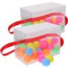DIYEAH 2 Set Gioco Scatola per Scuotere Palline da Ping Pong, Plastica