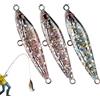 Generic Cucchiai Per Pesca Persico 3 Pezzi Getto Glitter Getto Per Casting E | Cucchiai di Forelle Per Persico lucioperca Sgombro Nastro Pesce Gatto Spigola Merluzzo
