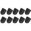 AKLOSIPY 10 coperture in gomma per biliardo, accessori (nero)