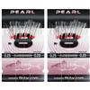 PRO FILSTAR Sabiki Krinkle Flash Pearl-White Set 2x10 ami da pesca N8 | Dia 0,25 mm, per pesca in mare, esca per sgombro e aringa, esca per sgombro, pesce persico e aringhe