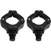 Asyduey 2 Pezzi Clip da Esterno Bastoncini Durevoli Accessorio Resto Nylon Rack Pratico Carpa Magnete Supporto da Pesca Presa Pinza Pod Supporto