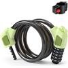 Vdaxvme Lucchetto per bicicletta, antifurto, 5 cifre