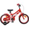 TEKGHUT Bicicletta da 12 pollici, telaio in acciaio, blu scuro