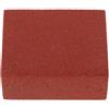 TOPBATHY Blocco Abrasivo in Gomma per Bordi Snowboard e Sci, Rosso