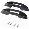 Baoblaze 2 Pezzi Clip per Pagaia da Kayak | Design Compatto e Salvaspazio, Finitura brillante Nera, Clip per Pagaia di Kayak, Garage